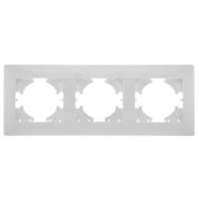 Рамка 3-м Bravo бел. GUSI С1030-001