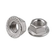 Гайка шестигранная с фланцем М8 DIN 6923 цинк. (пакет) (уп.35шт) Tech-Krep/Zitar 141609
