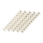 Маркеры для UT/ST/Push-in 2.5 с нумерацией 1-50 (уп.100шт) EKF zb-st-2.5-1-50