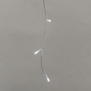 Гирлянда светодиодная «Айсикл» (бахрома) 10х0.6м 238LED бел. 5.1Вт 230В IP44 эффект мерцания провод прозр. Neon-Night 255-545