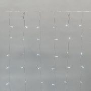 Гирлянда светодиодная «Светодиодный Дождь» 2х3м 300LED бел. 8.5Вт 230В IP44 эффект мерцания прозр. провод Neon-Night 235-555