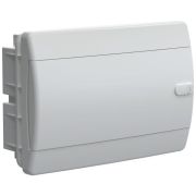 Корпус ЩРВ-П-12 UNION Compact IP41 бел. дверь пластик. IEK UIC-KP13-V-12-41-K01