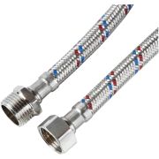 Подводка гибкая для воды 1/2дюйм В-Н 120см (80) VALFEX S/S 120сm В-Н