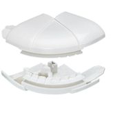 Угол для кабель-канала внешн. изменяемый 60-120град. для DLP 80х50 бел. ИЭК Leg 010622