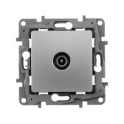 Розетка телевизионная проходная TV СП Etika 14дБ 5-862МГц механизм алюм. IEK 672463