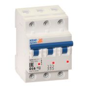 Ограничитель тока 3п D 16А OptiDin BM63-OT УХЛ3 КЭАЗ 219962