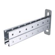 Консоль двойная 41х41 LAS осн.400 сталь гор. оцинк. DKC BBD4140HDZ