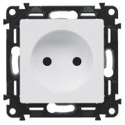 Панель лицевая Valena Life для силовой розетки 2К бел. Leg 754970