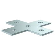 Пластина для STRUT-профиля соединительная X-образ. EZ IEK CLM50D-PXS-136-40