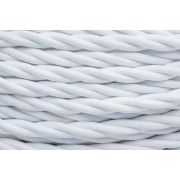 Кабель ретро коаксиальный матов. бел. (уп.20м) Bironi B1-426-71-20