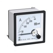Амперметр аналоговый 250/5А AC класс точн. 1.5 72х72мм трансф. подкл. DEKraft 50212DEK