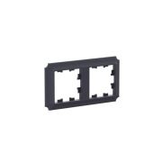 Рамка 2-м AtlasDesign Antique универс. карбон SE ATN101002