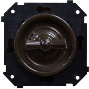 Выключатель 1-кл. (скрытый монтаж), Коричневый B3-200-22