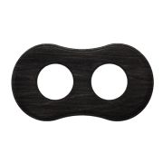 Рамка 2-х постовая (Угольно-черный) С.М. BF8 BF8-620-119