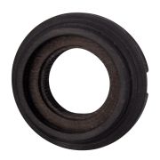 Рамка 1 постовая (Угольно-черный на бревно 220мм) BFC22-610-119