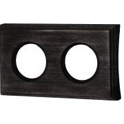 Рамка 2 постовая (Угольно-черный на бревно 260 мм) С.М. BF4C26-620-119