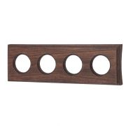 Рамка 4 постовая для скрытого монтажа (Винтаж на бревно 280 мм) BF4C28-640-18