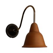 Настенный светильник Кампана 1 плафон, терракот, медь 34/18 BS1-21-3636/34/18