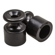 Изолятор для наружного монтажа, пластик, цвет черный (10 шт/уп) B1-551-23-10