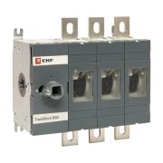 Рубильник 800A 3P без рукоятки управления TwinBlock EKF