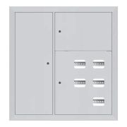 Щит этажный 5 кв. слаботочка слева (1000х950х150) EKF Basic