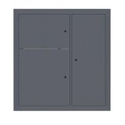 Щит этажный до 8 кв. без окон RAL7024 (1000х950х150) EKF PROxima