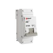 Автоматический выключатель 1P 100А (D) 10kA ВА 47-100 EKF PROxima