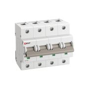 Автоматический выключатель ВА 47-125 4P 100А (D) 15кА PROXIMA EKF