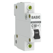 Автоматический выключатель 1P 50А (C) 4,5кА ВА 47-29 Basic