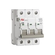 Выключатель автоматический AV-6 3P 20A (Z) 6kA EKF AVERES