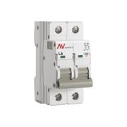 Выключатель автоматический AV-10 2P 6A (L) 10kA EKF AVERES