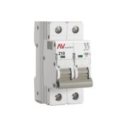 Выключатель автоматический AV-10 2P 10A (Z) 10kA EKF AVERES
