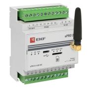 Контроллер базовый ePRO24 удаленного управления 6вх4вых 230В WiFi GSM с внешней антенной EKF PROxima