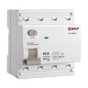 Выключатель дифференциального тока ВД-100N (S) 4P 40А 300мА тип AC эл-мех 6кА PROXIMA EKF