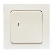 Умный выключатель Стокгольм 1-кл. белый Zigbee EKF Сonnect