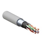 Кабель витая пара TERACOM PRO Cat.5E F/UTP 4 пары solid 24AWG оболочка PVC цвет серый (упак. 305м)