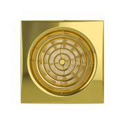 Вентилятор накладной AURA D125 обратный клапан Gold DICITI