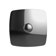 Вентилятор накладной RIO D125 обратный клапан Chrome DICITI