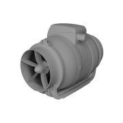 Вентилятор канальный TYPHOON D125 осевой двухскоростной ERA PRO