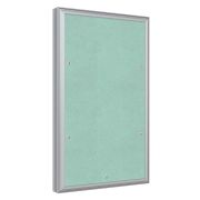 Люк ревизионный D Ceramo Base 300х500 скрытый монтаж съемный алюминий EVECS