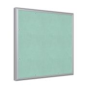 Люк ревизионный D Ceramo Base 500х500 скрытый монтаж съемный алюминий EVECS