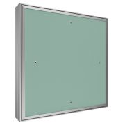 Люк ревизионный D Ceramo Base 600х600 скрытый монтаж съемный алюминий EVECS