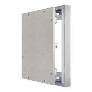 Люк ревизионный D Ceramo Optimum 300х400 скрытый монтаж петля алюминий EVECS