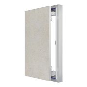 Люк ревизионный D Ceramo Optimum 300х500 скрытый монтаж петля алюминий EVECS