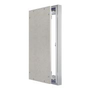 Люк ревизионный D Ceramo Optimum 300х600 скрытый монтаж петля алюминий EVECS