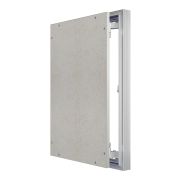 Люк ревизионный D Ceramo Optimum 400х600 скрытый монтаж петля алюминий EVECS