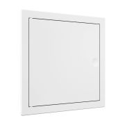 Люк ревизионный LN фланец 100х100 нажимной 120х120 пластик EVECS