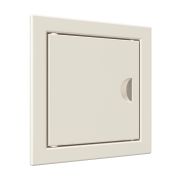 Люк ревизионный ЛР фланец 98х98 ручка 122х122 пластик Ivory EVECS