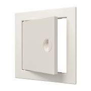 Люк ревизионный ЛР фланец 146х146 ручка 168х168 пластик Ivory EVECS