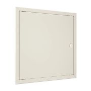 Люк ревизионный ЛР фланец 396х396 ручка 418х418 пластик Ivory EVECS